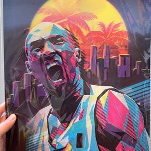 Kobe Bryant 3D poster